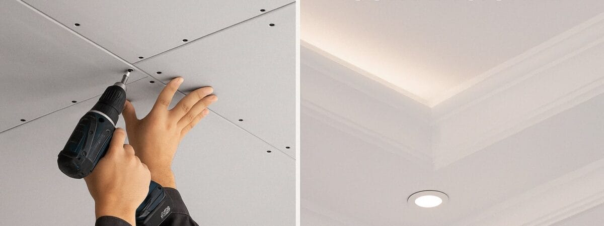 Drywall ou Gesso: Qual o Melhor para a sua Obra?